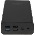 Портативный аккумулятор Perfeo Powerbank MOUNTAINS 30000 mAh/LED дисплей/PD + QC 3.0/Type-C/4 USB/Выход: 3A, max 22.5W White (PF_D0162), фото12