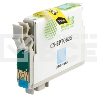 Картридж струйный Cactus CS-EPT0825 (T0825) светло-голубой (13,8 мл) для Epson Stylus Photo R270/290/RX590