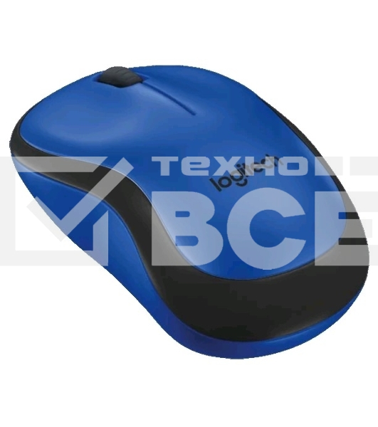 Мышь беспроводная Logitech M220 SILENT синий, 1000 dpi, радиоканал, USB, кнопки - 3