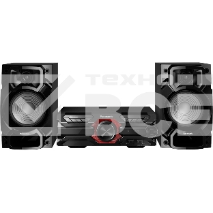 Минисистема Panasonic SC-AKX320GSK черный 450Вт/CD/CDRW/FM/USB/BT