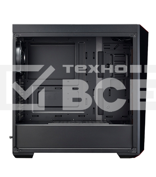 Корпус без блока питания Cooler Master MasterBox 5 Lite RGB, USB 3.0 x 2, 1xFan, 3x120mm ARGB Fan, Black, Splitter cable + Controller, ATX, w/o PSU
