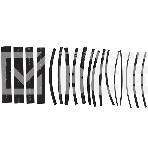 Термоусаживаемые трубки STANDARD 2:1 (Набор 18шт.) Rexant, фото 1