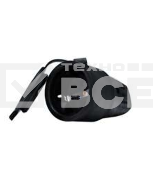 Разъем штепсельный с заземл. каучук 16А 250В IP44 (еврослот) UNIVersal 602228