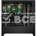 Компьютерный корпус Corsair iCUE 4000X RGb CC-9011204-WW Tempered Glass Mid-Tower, Black, фото18