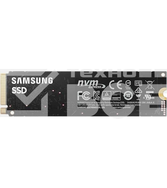 Накопитель SSD Samsung 980, 250GB, PCIe 3.0 x4, M.2 2280, NVMe, R/W 2900/1300