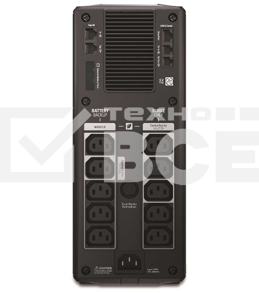 Источник бесперебойного питания APC Back-UPS Pro BR1500GI 865Вт 1500ВА черный