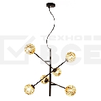 Светильник подвесной HIPER H819-0 6G96Вт BLACK/GOLD, фото 1