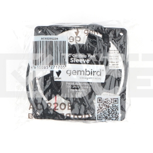 Вентилятор для корпуса Gembird 18923 черный, 92 мм, 2400 об/мин, 31.5 дБ, 2 pin