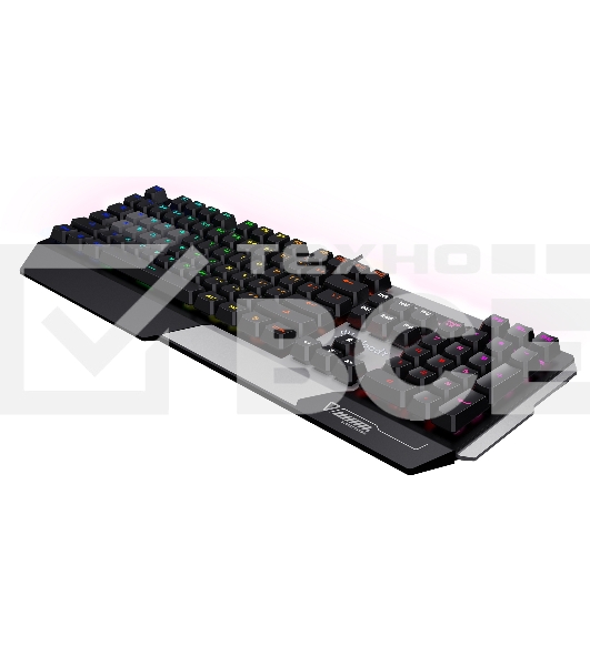 Клавиатура A4Tech Bloody B865N механическая серый/черный USB for gamer LED