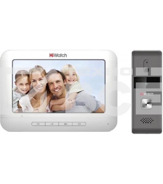 Видеодомофон Hikvision DS-D100KF белый