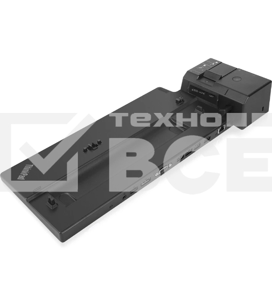 Док-станция Lenovo ThinkPad Basic Docking Station - 90W, 2xUSB 3.1, 2xUSB2.0,Gigabit Ethernet, 1xDP, 1x VGA,1xCombo Audio Port, DC-IN, Kensington slot, Key lock for L480, L580, T480, T480s, T580, X280, P52s, X1 Carbon G6