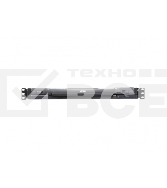 Переключатель KVM 16-портовый IP с ЖК-дисплеем Slideaway/ATEN SINGLE RAIL 16P PS/2-USB LCDKVMP 19INCH WIH IP