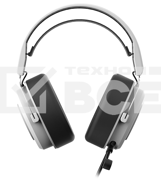 Наушники с микрофоном A4Tech Bloody G535 белый/черный 2м мониторные USB оголовье (G535 (BLACK+WHITE) USB)