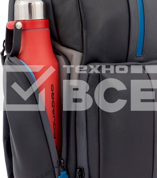 Рюкзак мужской Piquadro Urban CA4532UB00/NGR черный/серый кожа