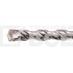 Бур по бетону, двойная спираль, Cobalt W-tip, 10x160 мм, SDS PLUS Denzel, фото4