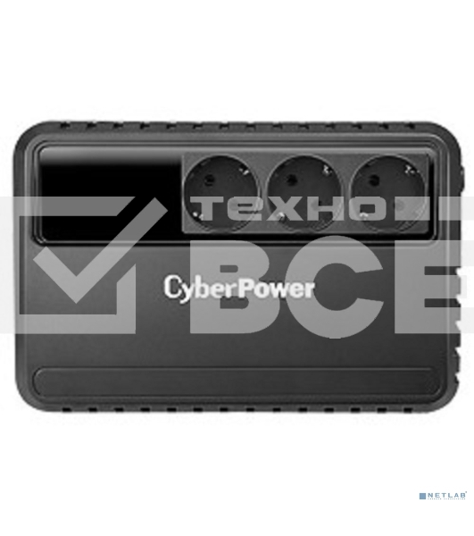 Источник бесперебойного питания CyberPower BU725E 725VA/390W (3 EURO) 