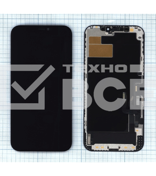 Дисплей (модуль) для Apple iPhone 12, iPhone 12 Pro в сборе с тачскрином (Foxconn)