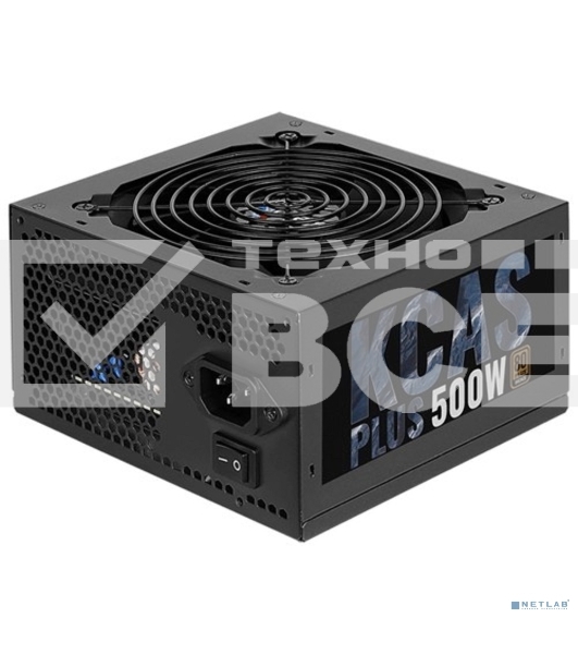 Блок питания Aerocool / Formula KCAS-500W, 500Вт, PLUS 80 PLUS Bronze, 120мм, черный