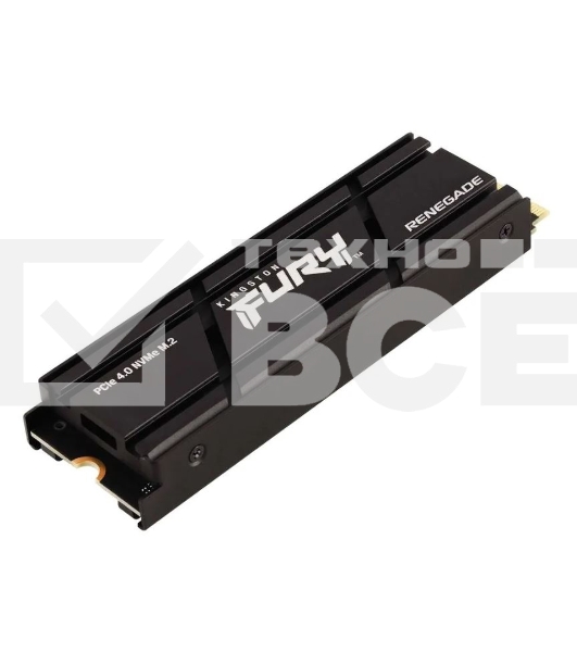 Накопитель SSD Kingston Fury Renegade, 2Tb, PCIe 4.0 x4, M.2 2280, NVMe, R/W 7300/7000