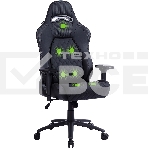 Кресло игровое Cactus CS-CHR-130-M, массажное, с подголовником, черный, фото8