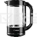Чайник электрический Bosch TWK70B03 1.7л. 2400Вт черный (корпус: стекло), фото6