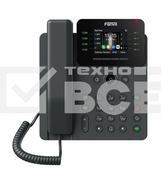 Телефон IP Fanvil V62W черный