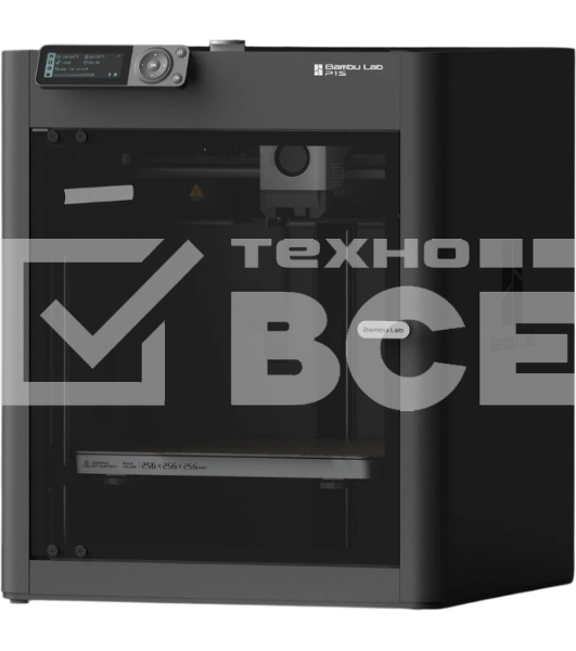 Принтер 3D Bambu Lab P1 S 256x256x256мм ABS;PLA;PETG;Flex;ASA;PC;PET;TPU