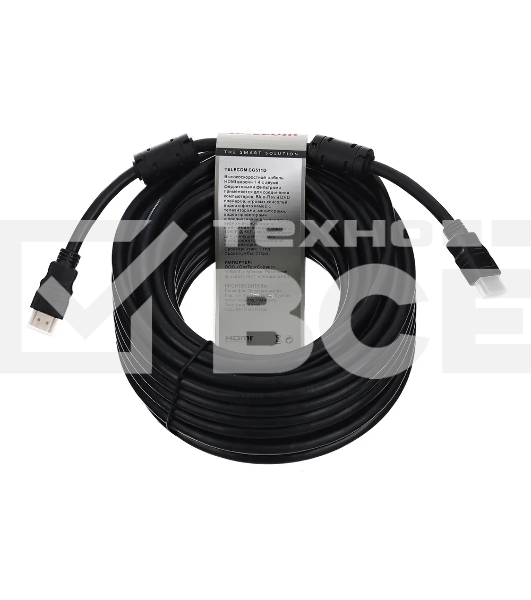 Кабель Telecom HDMI 19M/M 1.4V+3D , 15м 2 фильтра