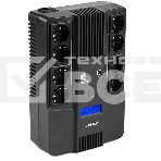 Источник бесперебойного питания Бастион SKAT-UPS 800-AID-IN-1x9-8 ИБП 220В 480Вт, LCD, АКБ 1x 9А·ч, line interactive, мод.синус, 8хSchuko,2xUS (8933), фото10