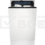Встраиваемая посудомоечная машина ELECTROLUX EEG63400L/Встраиваемая узкая посудомоечная машина, загрузка на 10 комплектов посуды, сенсорное управление, 8 программ, 44.6x55x82 см, черный, сушка: стандартная (конденсация), индикация на полу: проекция дисплея, фото11