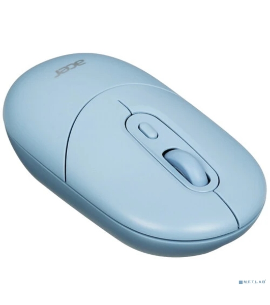 Мышь беспроводная Acer OMR301 синий, 1600 dpi, радиоканал, Bluetooth, USB, кнопки - 4