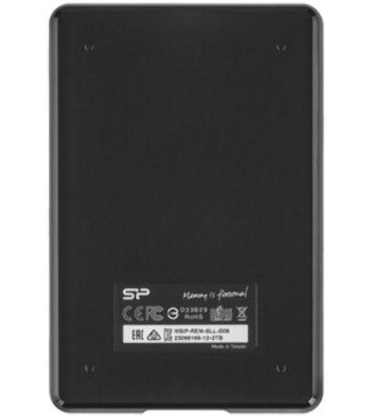 Внешний HDD Silicon Power USB 3.0 2Tb D06 Diamond 2.5' черный