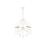 Светильник Ambrella light TR4916/5 WH/GD белый/золото E14/5 max 40W D550*860, фото6