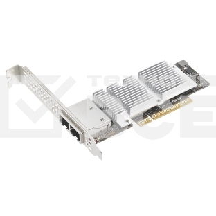 Сетевая карта PEB-10G/57840-2T 10GbE Network Adapter, Dual Port (RJ-45), BCM 57840S, PCI-E Gen3 x8, PXE boot, iSCSI boot