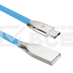 Кабель USB ACD-Infinity Type-C ~ USB-A TPE, 1.2м, синий (ACD-U922-C2L), фото3