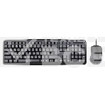 Клавиатура + мышь Oklick 600M black USB, фото 1