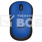 Мышь беспроводная Logitech M220 SILENT синий, 1000 dpi, радиоканал, USB, кнопки - 3, фото18