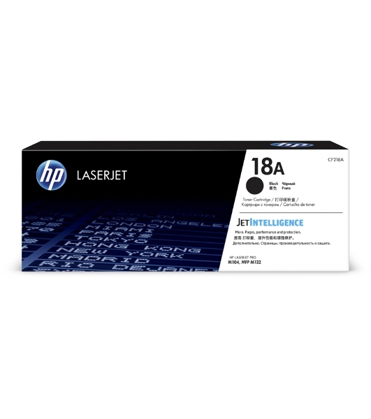 Тонер-картридж HP 18A CF218A черный для HP LJ Pro M104/M132 (1400 стр.)