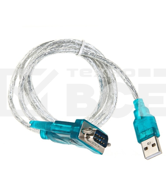 Кабель AM/Com port 9pin 1.2м VCOM адаптер USB -> RS232, DE9P (добавляет в систему новый COM порт), VUS7050