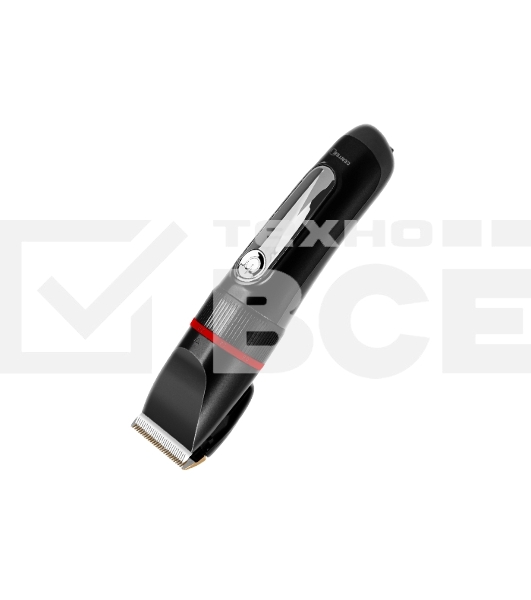 Машинка для стрижки волос Centek CT-2101 (черный) 3 Вт, LED, Li-Ion1200 до 3 часов, USB зарядка, 6 насадок