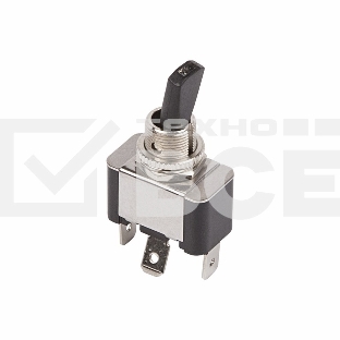 Тумблер 12V 30А (3c) ON-OFF однополюсныйс синей LED подсветкойRexant