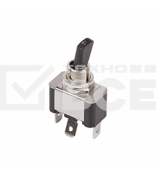 Тумблер 12V 30А (3c) ON-OFF однополюсныйс синей LED подсветкойRexant