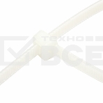 Хомут-стяжкa нeйлонoвая Rexant 250x3,6 мм, белая, упаковка 25 шт., фото2