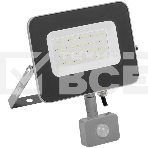 Прожектор Iek LPDO702-30-K03 СДО 07-30Д светодиодный серый с ДД IP44 IEK, фото 1