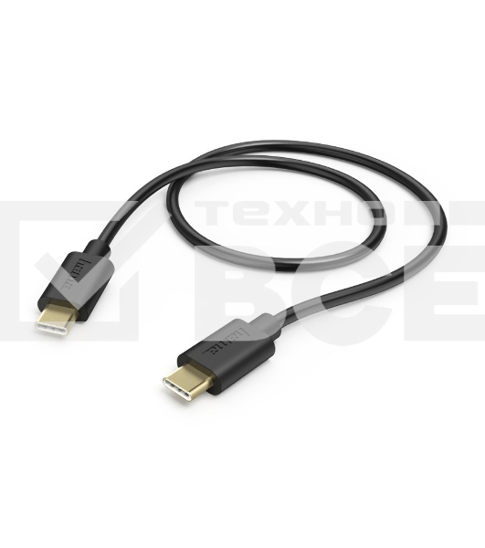 Автомобильное зар./устр. Hama H-183327 3A PD+QC универсальное кабель USB Type C черный (00183327)