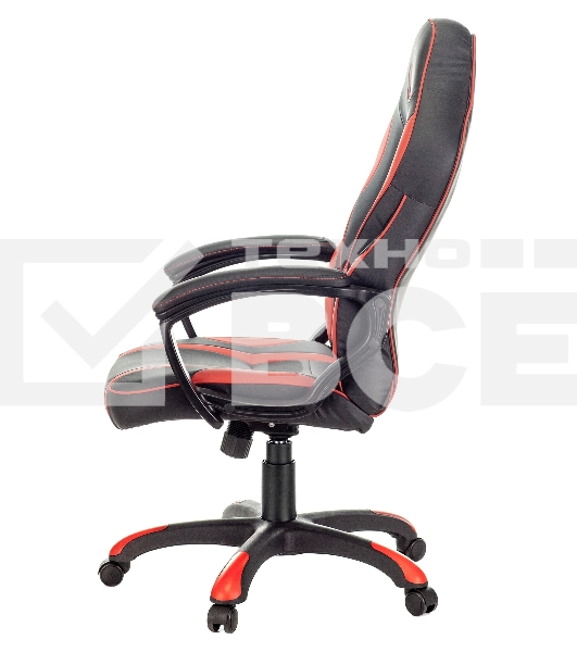 Кресло игровое A4Tech Bloody GC-350 черный/красный эко.кожа крестовина