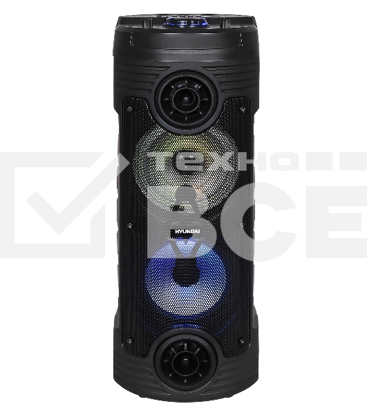 Минисистема Hyundai H-MC170 черный 80Вт/FM/USB/BT/SD/MMC