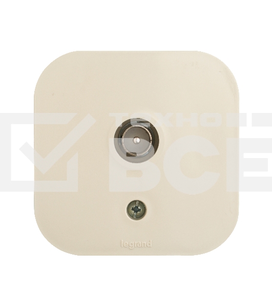 Розетка TV Legrand 782245 (Слоновая кость)