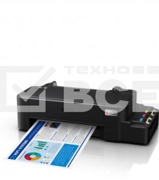 Принтер струйный Epson L121 (C11CD76414), A4, цветной, печ. до 9 стр/мин. (ч/б) до 4.8 стр/мин. (цвет), 720 x 720 dpi, USB