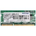 Оперативная память Patriot, DDR3L, 4GB (1x4 GB), 1600 MHz, CL11, SO-DIMM, фото 1